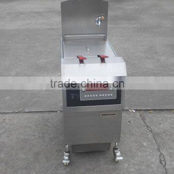 Double Tanks Gas Deep Frying Machine/Hamburger Frying Machine/Kfc photo-2