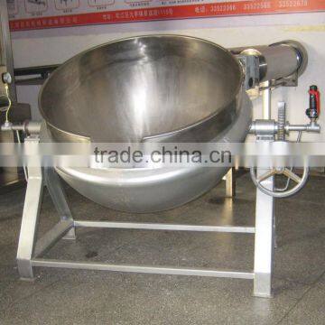 Dried Tofu Equipment Jacketed Boiling Pan