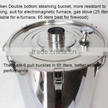 Large Capa!18L Household Stainless Steel Water Seal Alochol Distiller For Sale Home Wine Distiller Distillation/Brewing Device photo-4