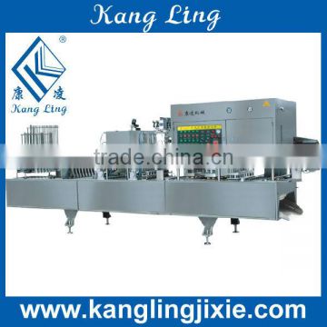 QCF8-16 Auto-Pneumatic Cup Filling and Sealing Machine