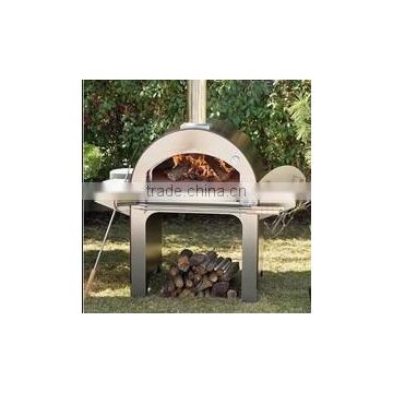 Professional Stainless Steel Looking Wood Pizza Oven