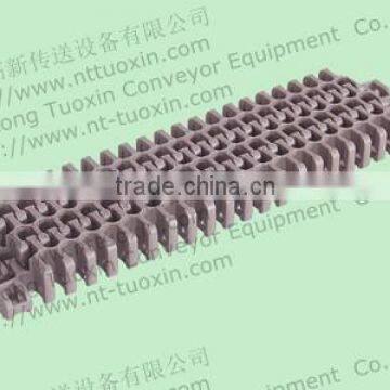 S2400 Radius Flush Grid High Deck Modular Conveyor Belt, Plastic Belt Manufacturer photo-2