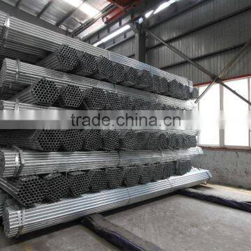 ASTM A53/A500, BS 1387-Hot Dipped Galvanized Steel Pipe -Threaded, Coulping, PVC Cap photo-3