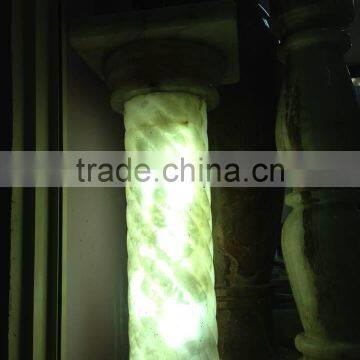 Factory Price NEW ARRIVAL BACKLIT ONYX COLUMNS PILLARS & PEDESTALS