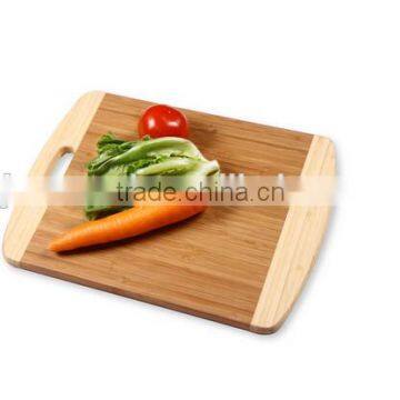 100% Natural Bamboo Chopping Cutting Board 2-Piece Set photo-4