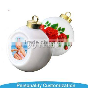 Hot Selling Christmas Ornaments Sublimation Christmas Ball Decorations