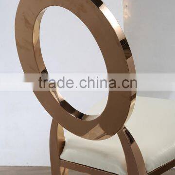 Wedding Furniture Royal Rose Gold Throne Chair for Wedding photo-3