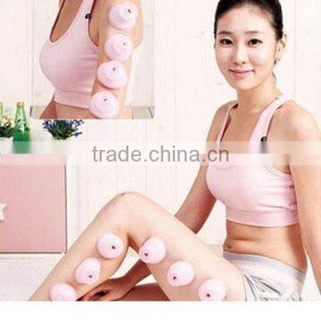 Hot Sale Traditional Chinese silicone Cupping Set,Massage Therapy Suction Apparatus silicone Cupping