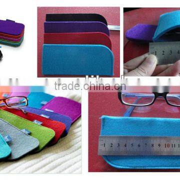 Variety of color felt fabric bag