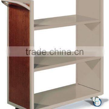 steel book cart book carrier book conveyor 3 lever book cart