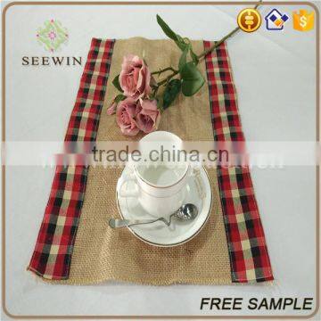 2016 High Quality Jute Lace Dining Table Runners photo-6
