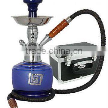 Arguile Mya Chicha High quality Zinc alloy Glass Middle Small Hookah Narghile Large Glass Shisha china shisha factory SGD-08