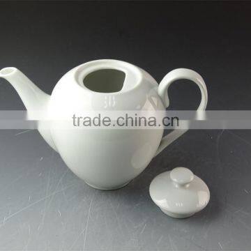 Wholesale Stock Chinese Style Cheap Ceramic Pot,white Tea Pot Restaurant Teapot photo-2