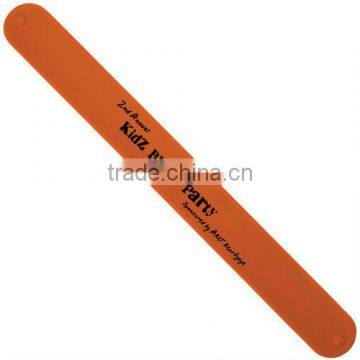 silicone slap bracelets printed customized logo