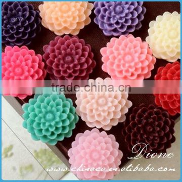 Factory Wholesale flower Resin Cabochons resin flower