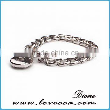 2016 New Designs Snap Jewelry Fashion Chain Design Snap Button Bracelet photo-2