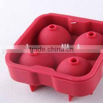 Spherical Shell Square Silicone Ice Cube Mold Ice Container photo-2
