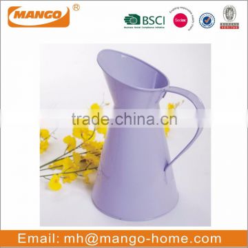 Indoor Colorful Powder Coating Metal Flower Pot