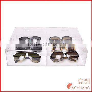 Acrylic Eyewear Organizer Sunglasses Display Case