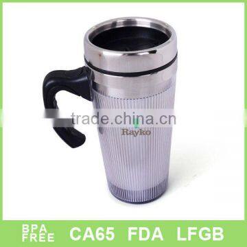 Double wall S.S mug with handle