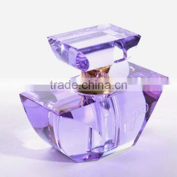 new design moon shape crystal wedding favor perfume bottles