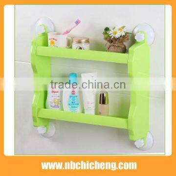 2016 New Bathroom Shelves Storage Holder Plastic Double Toiletry Home Decor