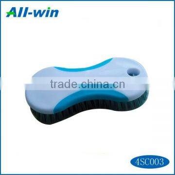 High quality plastic scrubber with rubber edge washing good helper