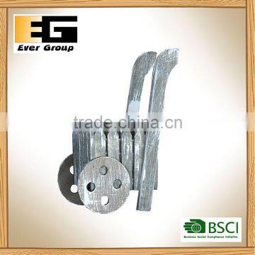 White-washed Wooden Cart Garden Planting Flower Pot/Decoration photo-4