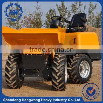 1 Ton 4WD 180 Degree Rotary Mini Tracked Site Dumper