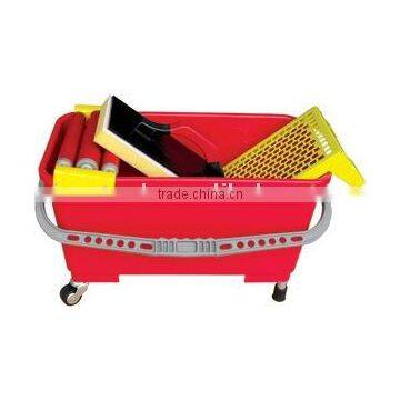 Tile washing set, tile cleaning tool