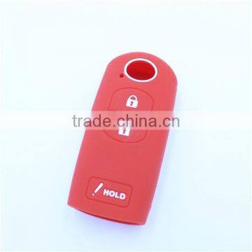 Silicone Car Key Cover Bag for Mazda 3 Button Keys photo-2