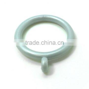 Plastic White Curtain Pole Rod Ring, 26mm & 34mm Internal Diameter photo-2