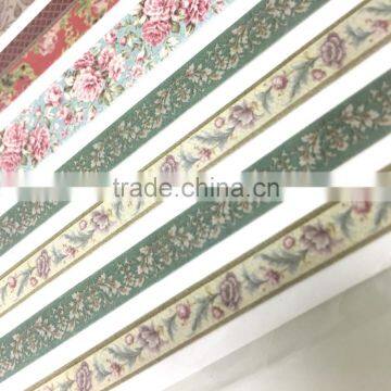 Retro Glitter Sticky Border, Retro Fashion Sticky Border, Rustic Style Glitter Border Sticker photo-4