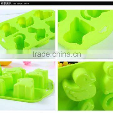 Funny Kitchen Cute Cake Mold Silicone Ice Trays Mini Animals Shape photo-6