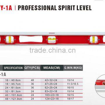 Function of Measuring Tools OEM SPIRIT LEVEL 14"--48" Aluminum Level Ruler photo-2