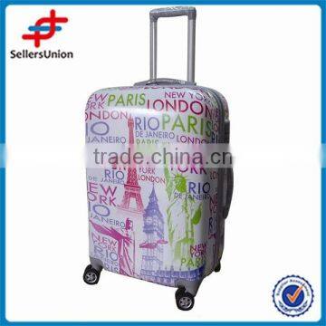 HOT SALE CHEAP PS LUGGAGE 3 PCS PER SET TOWER DESIGN