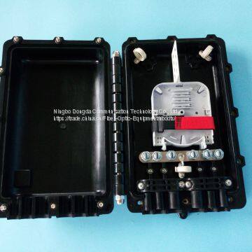 Optical fiber splicing box