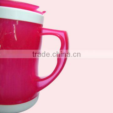 480ml Colorful Plastic Mug With Handle photo-5