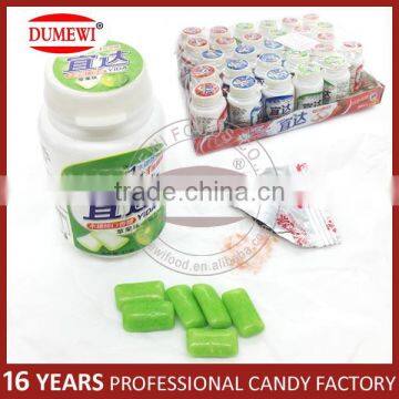 Sugar Free Xylitol Chewing Gum with Boom Fruit Popping Candy