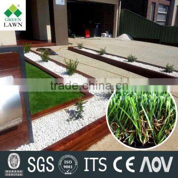 China turf synthetic turf 18900 density for garden landscaping