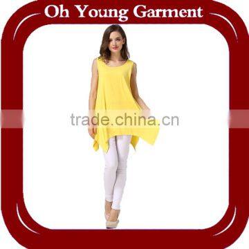 Top Quality Leteste Design Lady Chiffon Top Wholesale photo-4