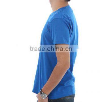 Hot Sale 2016 Plain Dyed Popular Comfortable T-shirt for Men photo-3