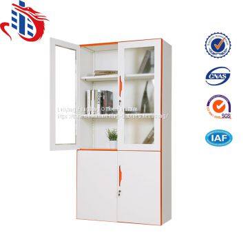 Hot Sale Metal Cupboard Design Filing Cabinets With Glass Doors photo-4