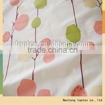 100% cotton reactive printed bedding fabric