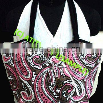 COTTON CANVAS HANDBAGS