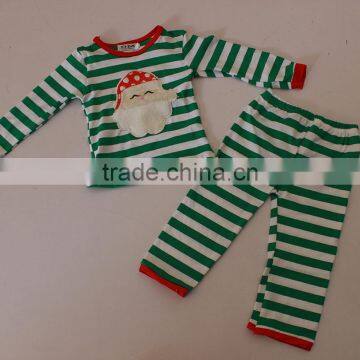 Girls Boutique Remake Clothing Kids Stripe And Polka Dot Design T-shirt Ruffle Shorts Outfit Baby Set