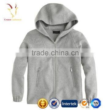 Womens Hooded Wool Coat,Short Women Coats photo-5