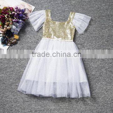Nice Summer Dress Baby Girl Dress Unique Children Frocks Designs#A128 photo-6