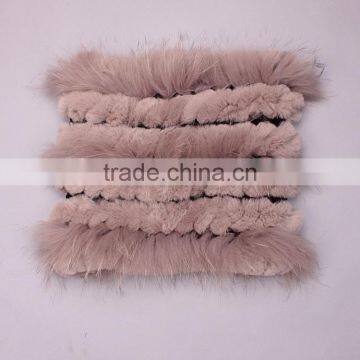 Brand New Knitting Mink Fur Scarf Best-selling Shawl Fur Boa Scarf photo-3
