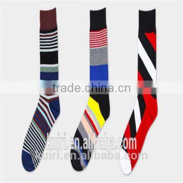 Brand design man long socks for winter 100% cotton sport socks